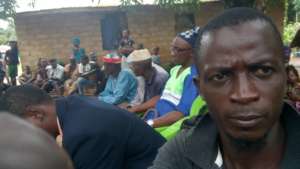 Meeting with farmers