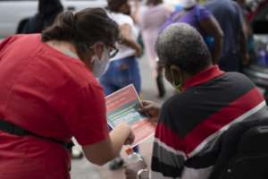 Imagine Water Works Team assists an evacuee