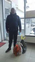 Ilaz at our center in Janjeva