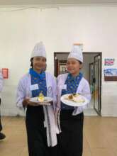 Dian and Serly after practicum