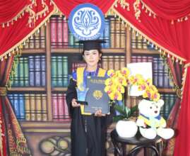 Suputri, another graduate from Vocational Program