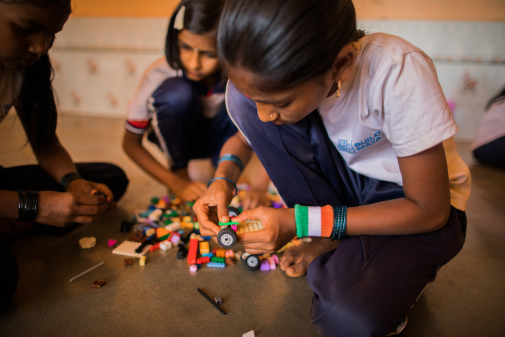 Life Skills using Lego for 260 Children in India