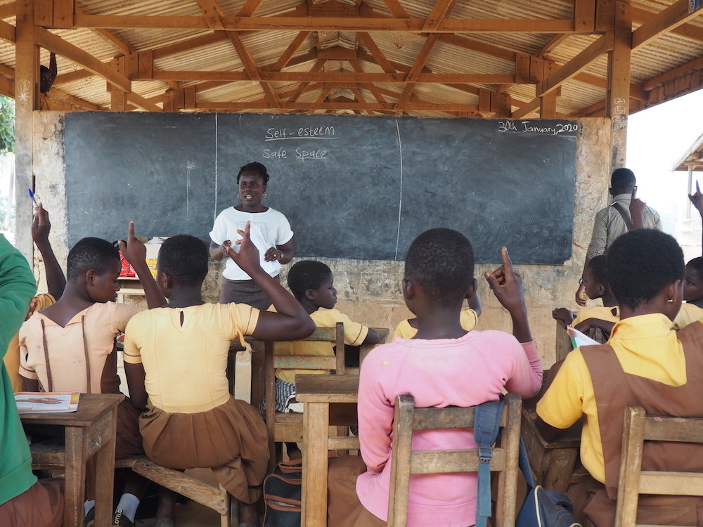 Inspire Leadership in 30 Female Students in Ghana