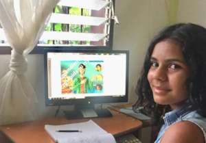 Remote learning in Sabaneta