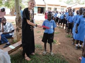 Volunteer From North Carolina Visit the OVCs