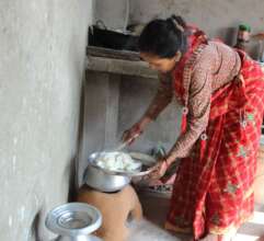 Use of smokeless stoves