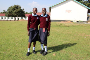 scholarship recipents at our partner school
