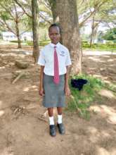 She topped her class in her first high school exam