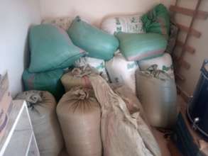 food items/maize for the girls