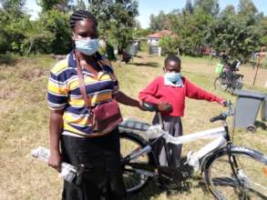 Giving girls bicycles to cycle to/from school