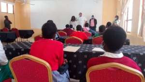 Akili girls interviewing with Daraja Academy