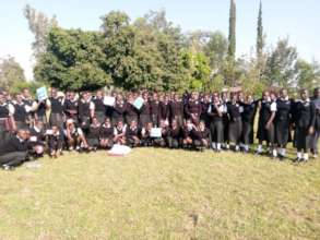 Sanitary pads distributions