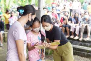 Scholarship distribution in Karangasem