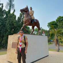 Student joined National Scout Gathering