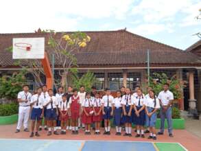 Students in Gianyar Regency