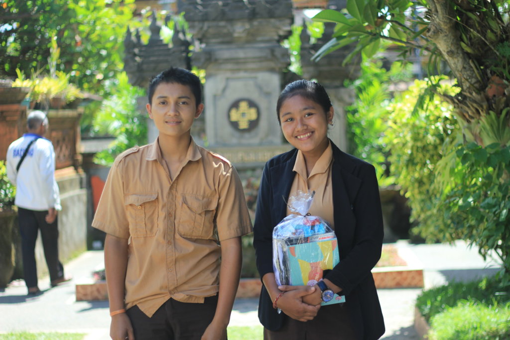 Sponsored students in Gianyar Regency