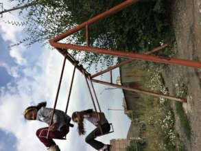 Community children playing
