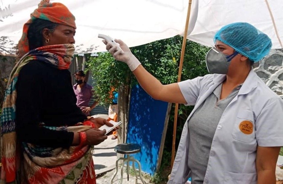 Supporting frontline health worker in remote Nepal