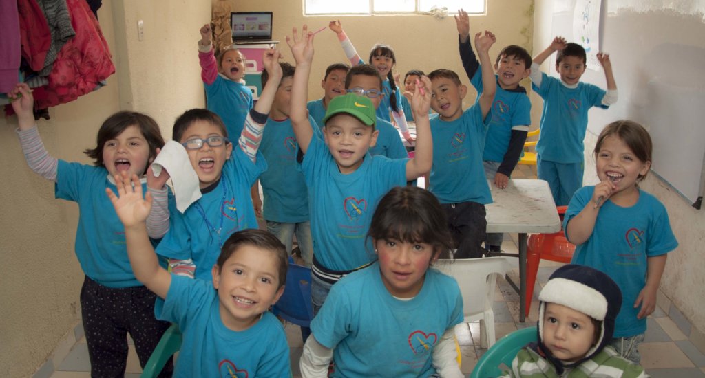 Education for 130 vulnerable children in Colombia
