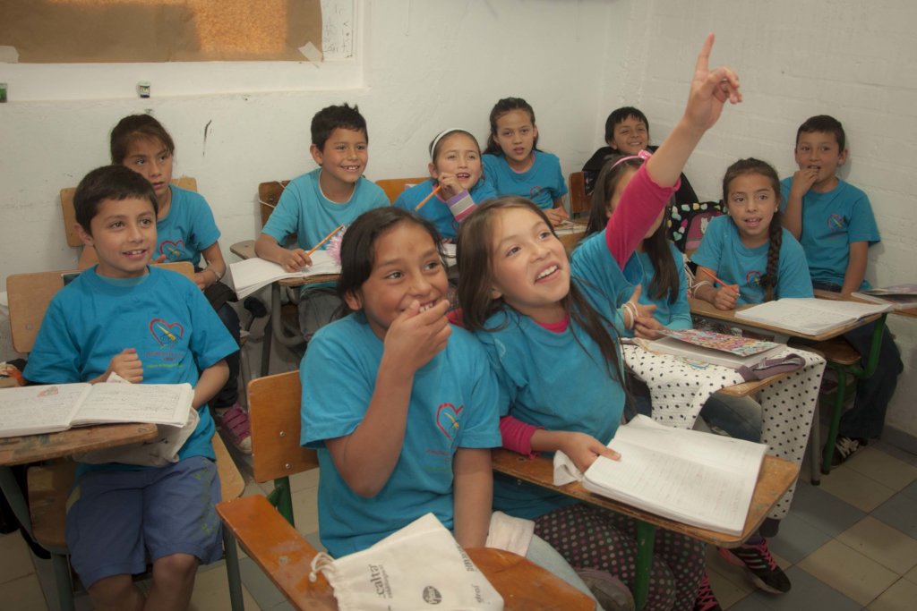 Education for 130 vulnerable children in Colombia