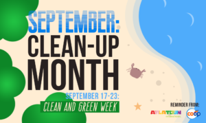 September: National Clean-Up Month