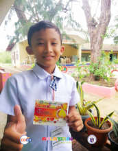 Meet Elijah, inspiring young saver for this month!