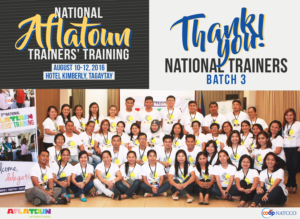 Thank you, 3rd Batch of National Trainers!
