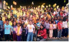 Children-led activity:  learning can be fun