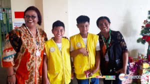 Thanks to these 2 Aflatoun Leaders from KVES!