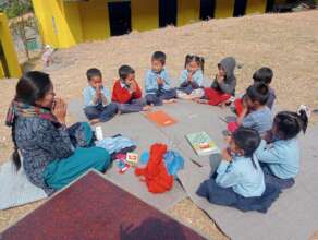 Discussion with school children