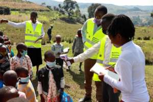 Volunteer leaders check temperatures each day