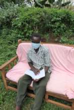 Children attending a learning group in Kenya