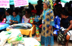 WEWE Widows Representative at the Event