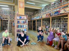 "Bibliovacanta" - holiday at the library.