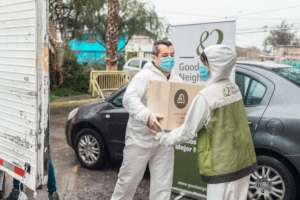 The Good Neighbors Chile team on the ground