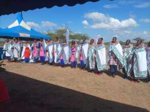 Women during a sensitization forum