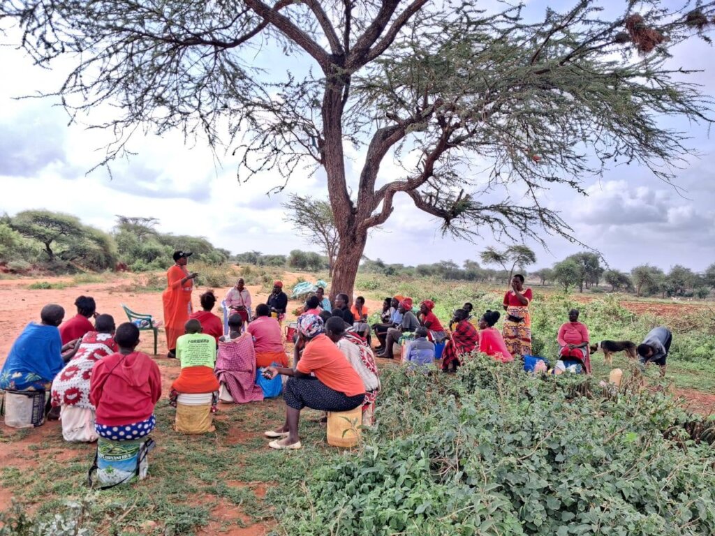 Women during Vocoba Training Session