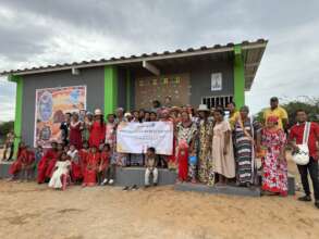Inauguration of the weaving classroom