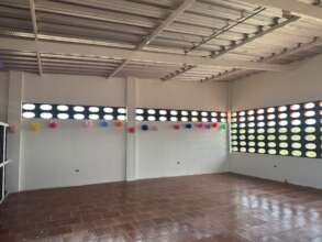 Interior of the knitting room