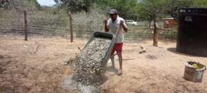 Adaptation of space for the community garden