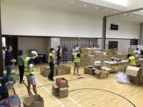 Okinawa LDS Church Packing