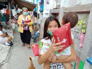 Krissa also received the Vitamin and Mask