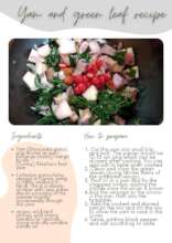 fresh, yam-my and healthy forest food