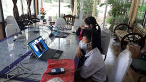 Neurofeedback session