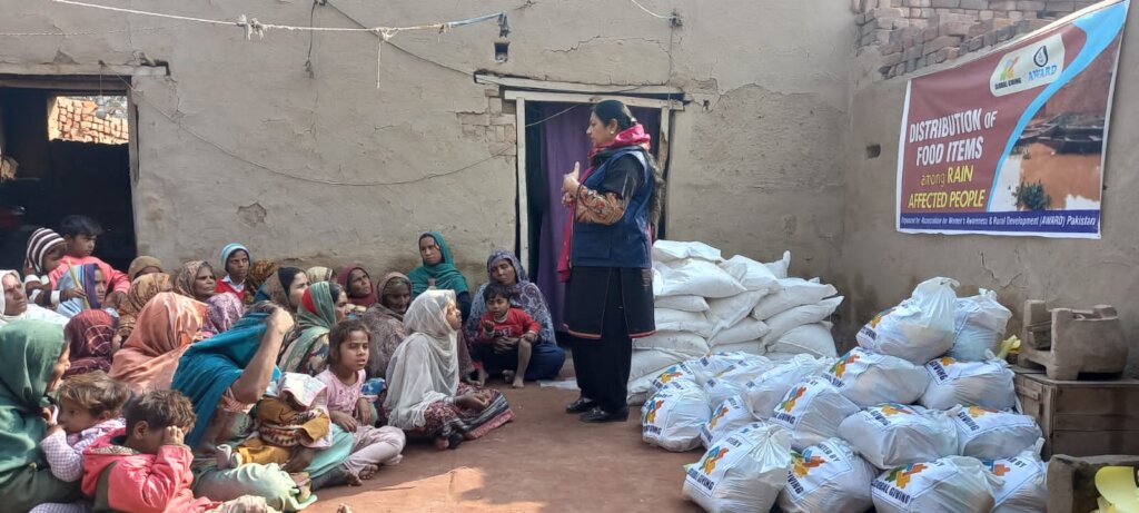 Relief/Recovery for flood affected in Pakistan