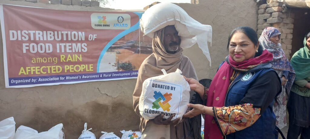 Relief/Recovery for flood affected in Pakistan