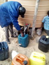 Proving food, water to orphans during the COVID-19