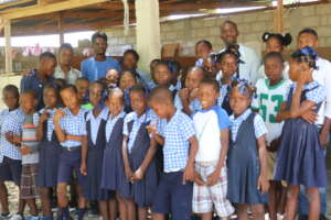 Students at Source Divine With Some Members of HRF
