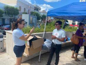 delivering information and kits sept 25, 2022
