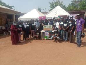 Donation of drugs to the IDP Camp during WMD